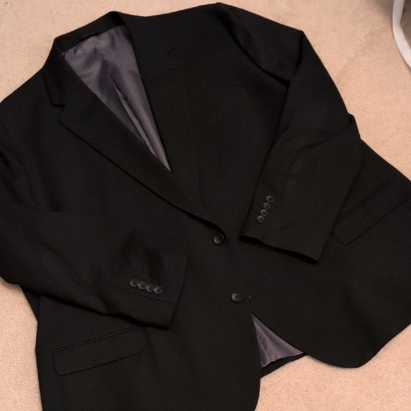 Haggar Men's Black Blazer - Picture 2 of 10